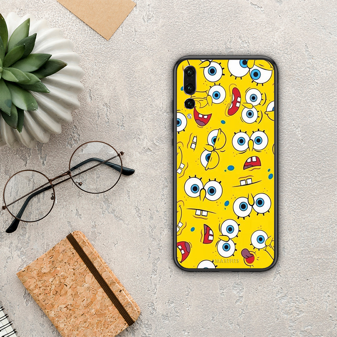 Popart Sponge - Huawei P20 Pro case