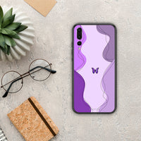 Thumbnail for Purple Mariposa - Huawei P20 Pro case