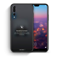 Thumbnail for Θήκη Huawei P20 Pro Sensitive Content από τη Smartfits με σχέδιο στο πίσω μέρος και μαύρο περίβλημα | Huawei P20 Pro Sensitive Content case with colorful back and black bezels