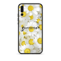 Thumbnail for huawei p20 pro Summer Daisies Θήκη από τη Smartfits με σχέδιο στο πίσω μέρος και μαύρο περίβλημα | Smartphone case with colorful back and black bezels by Smartfits