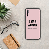 Thumbnail for Superpower Woman - Huawei P20 Pro case