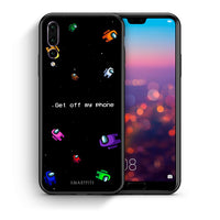 Thumbnail for Θήκη Huawei P20 Pro AFK Text από τη Smartfits με σχέδιο στο πίσω μέρος και μαύρο περίβλημα | Huawei P20 Pro AFK Text case with colorful back and black bezels