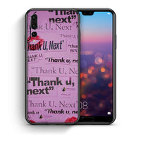 Thumbnail for Θήκη Αγίου Βαλεντίνου Huawei P20 Pro Thank You Next από τη Smartfits με σχέδιο στο πίσω μέρος και μαύρο περίβλημα | Huawei P20 Pro Thank You Next case with colorful back and black bezels