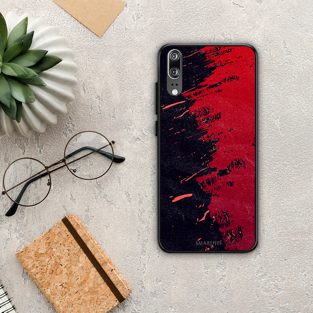 Red Paint - Huawei P20 case