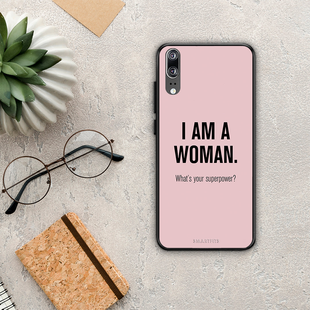 Superpower Woman - Huawei P20 case