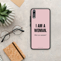 Thumbnail for Superpower Woman - Huawei P20 case