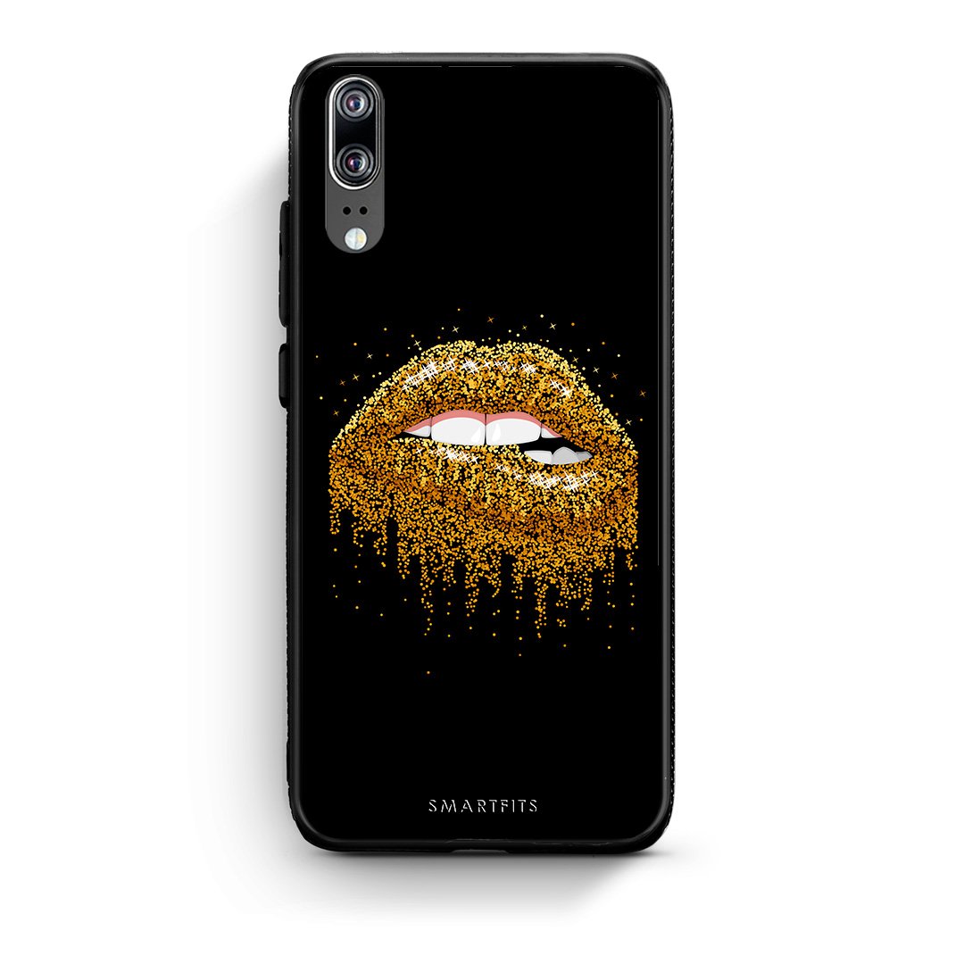 4 - Huawei P20 Golden Valentine case, cover, bumper