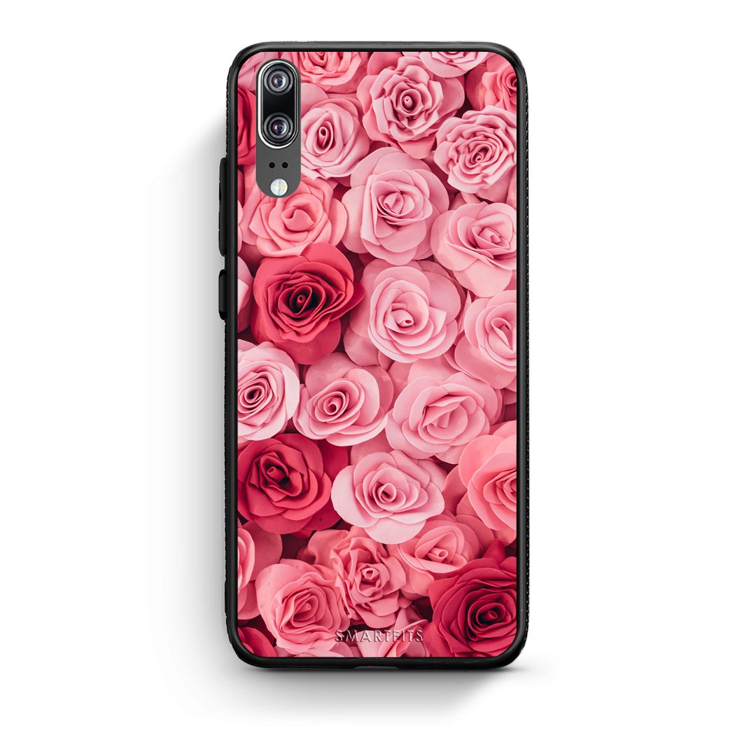 4 - Huawei P20 RoseGarden Valentine case, cover, bumper