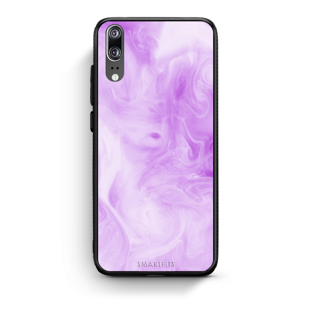 99 - Huawei P20  Watercolor Lavender case, cover, bumper