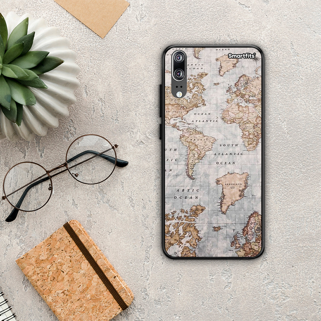 World Map - Huawei P20