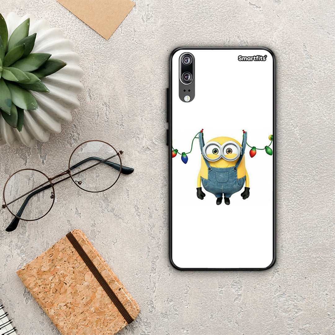 Xmas Minion Lights - Huawei P20 case