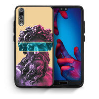 Thumbnail for Θήκη Αγίου Βαλεντίνου Huawei P20 Zeus Art από τη Smartfits με σχέδιο στο πίσω μέρος και μαύρο περίβλημα | Huawei P20 Zeus Art case with colorful back and black bezels