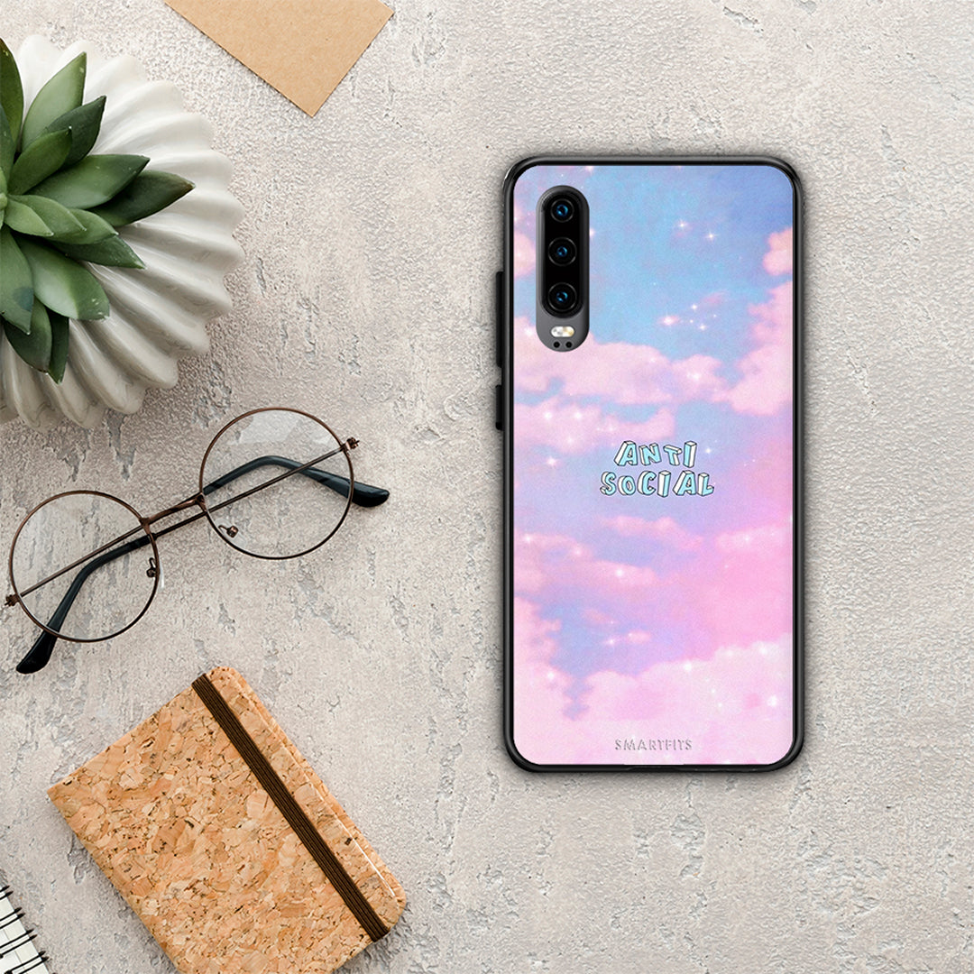 Anti Social - Huawei P30 case