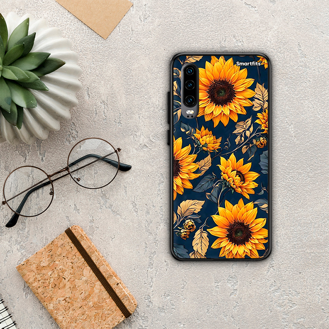 Autumn Sunflowers - Huawei P30 case