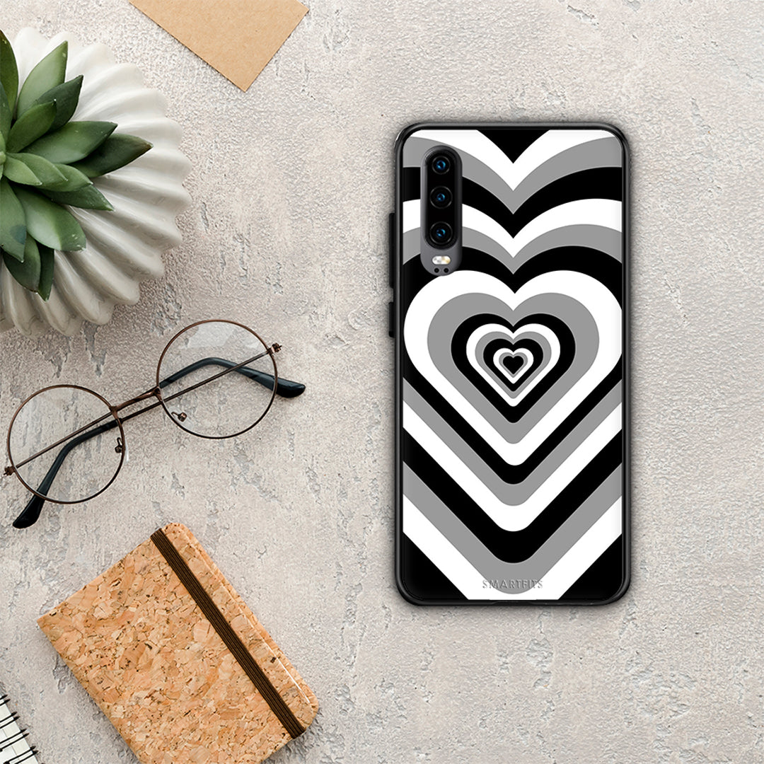 Black Hearts - Huawei P30 case