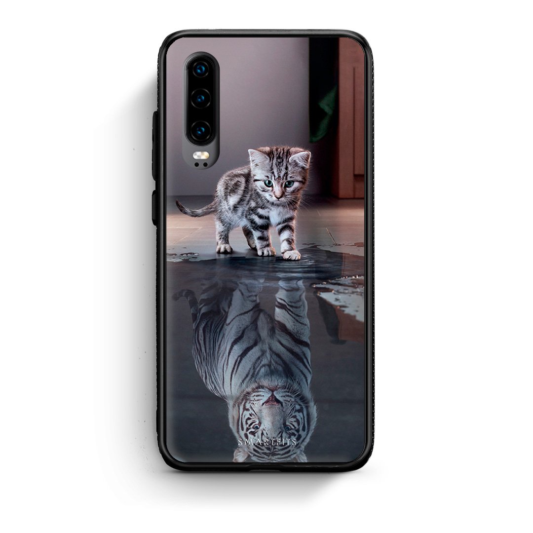 4 - Huawei P30 Tiger Cute case, cover, bumper
