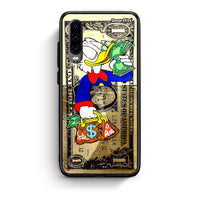 Thumbnail for Huawei P30 Duck Money Θήκη από τη Smartfits με σχέδιο στο πίσω μέρος και μαύρο περίβλημα | Smartphone case with colorful back and black bezels by Smartfits