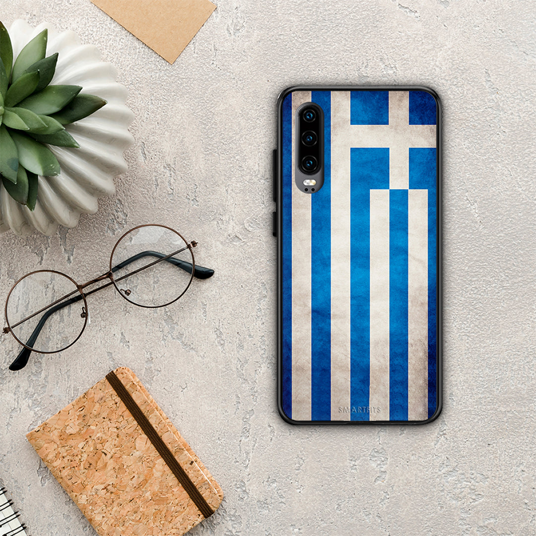 Flag Greek - Huawei P30 case