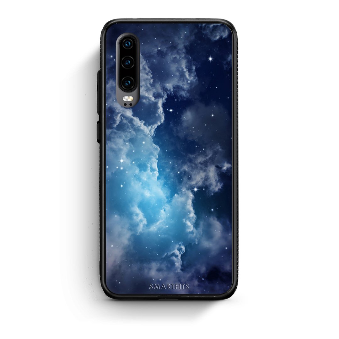 104 - Huawei P30  Blue Sky Galaxy case, cover, bumper