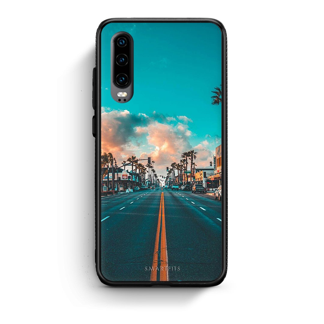 4 - Huawei P30 City Landscape case, cover, bumper