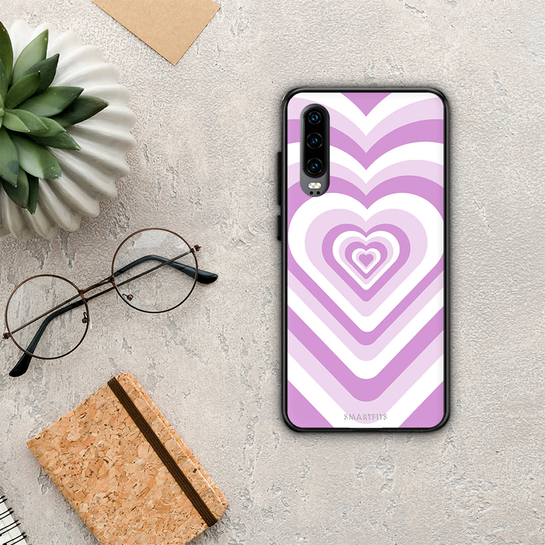 Lilac Hearts - Huawei P30 case