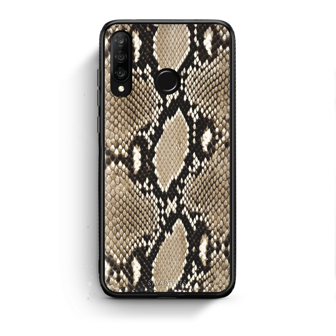 23 - Huawei P30 Lite  Fashion Snake Animal case, cover, bumper