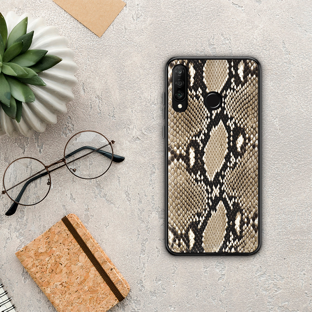 Animal Fashion Snake - Huawei P30 Lite case