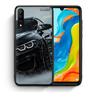 Thumbnail for Θήκη Huawei P30 Lite Black BMW από τη Smartfits με σχέδιο στο πίσω μέρος και μαύρο περίβλημα | Huawei P30 Lite Black BMW case with colorful back and black bezels