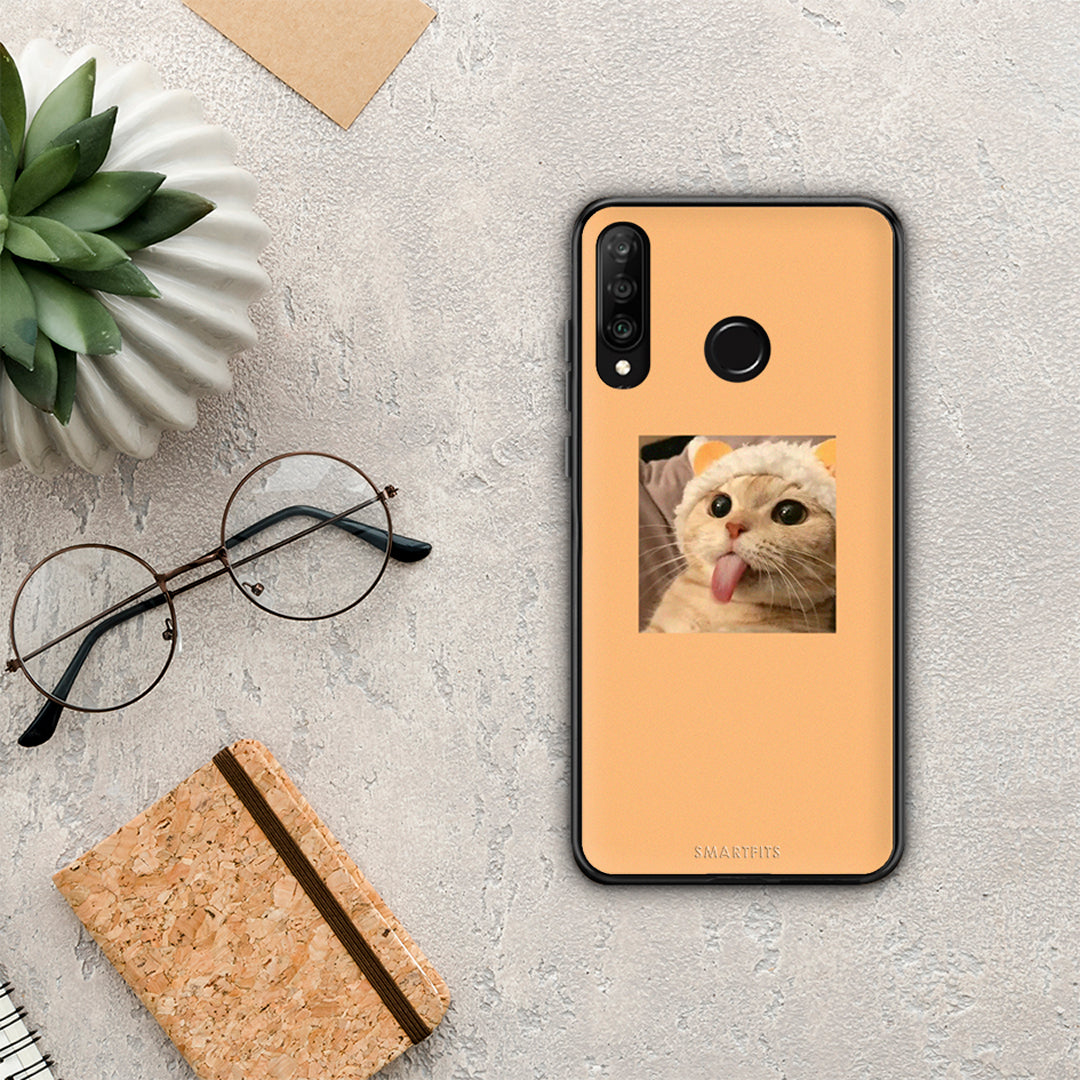 Cat Tongue - Huawei P30 Lite case