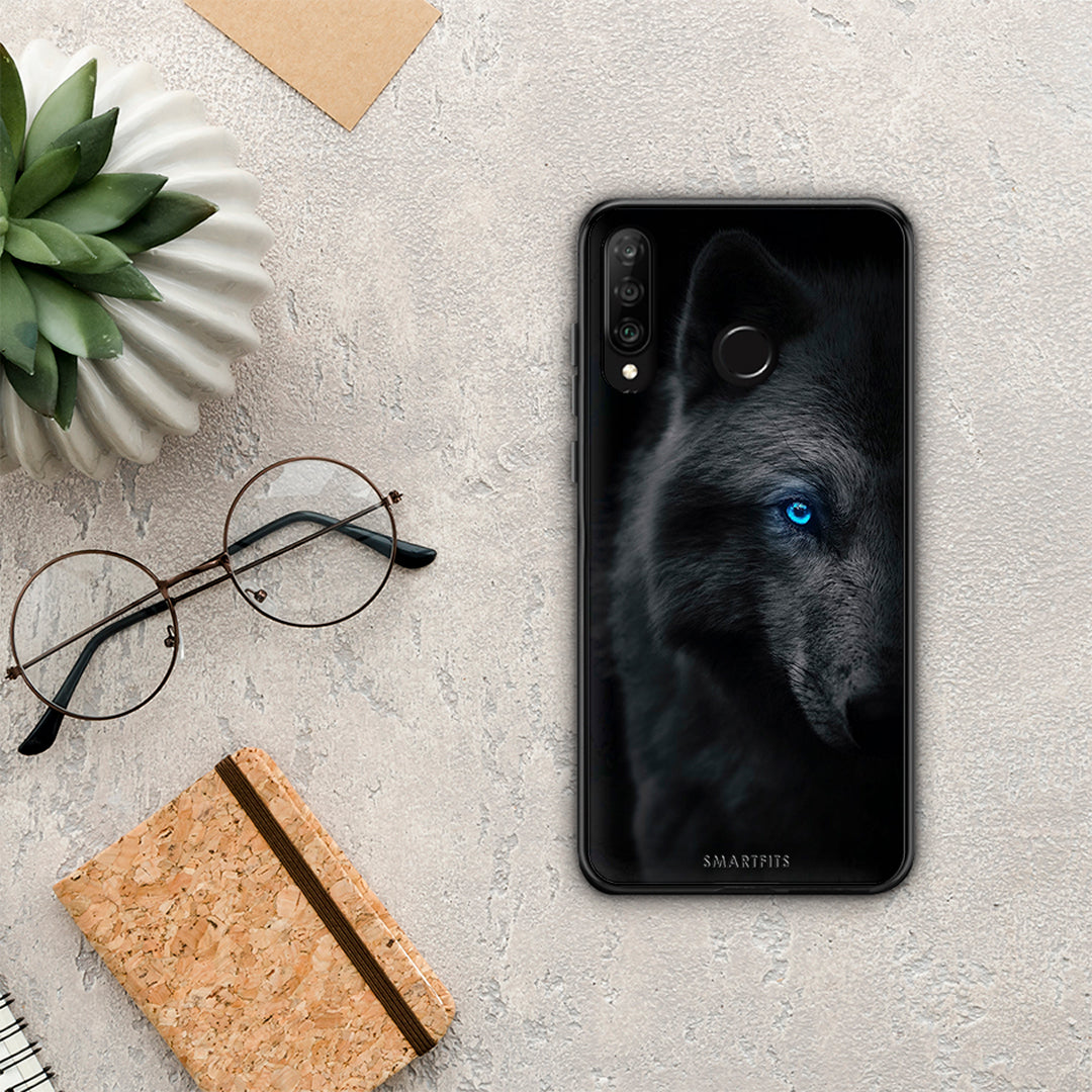 Dark Wolf - Huawei P30 Lite case
