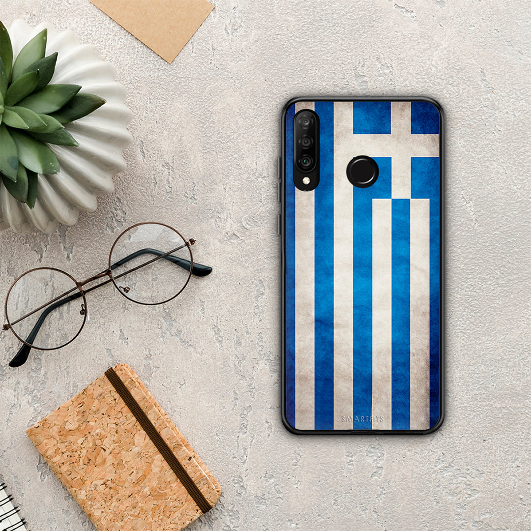 Flag Greek - Huawei P30 Lite case