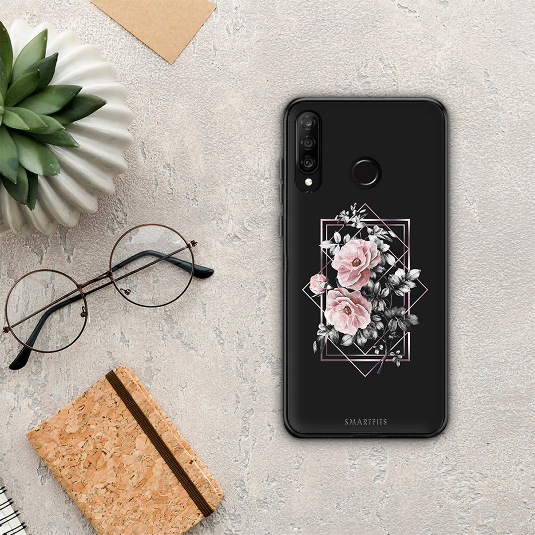 Flower Frame - Huawei P30 Lite case