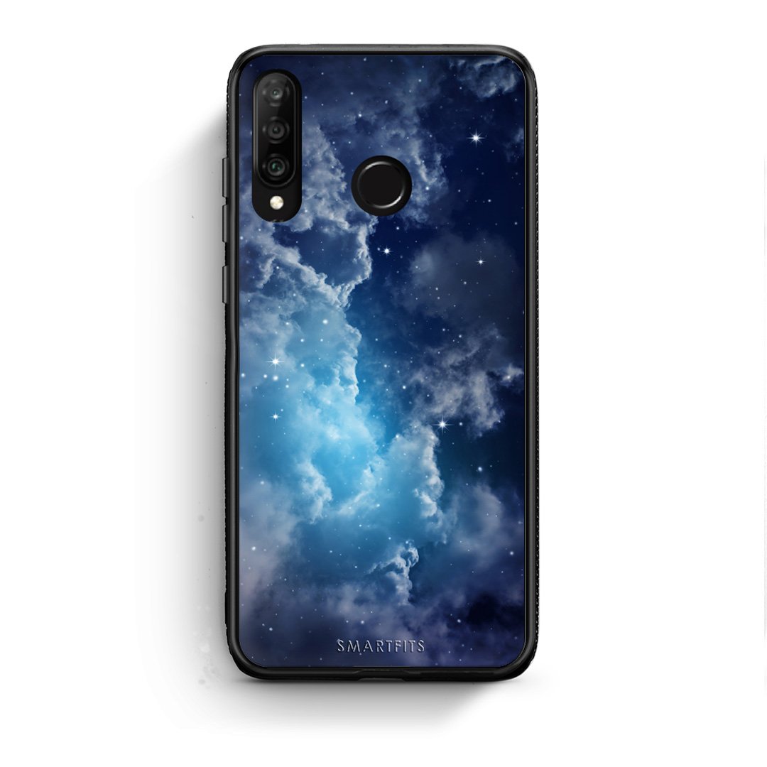 104 - Huawei P30 Lite  Blue Sky Galaxy case, cover, bumper