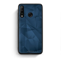 Thumbnail for 39 - Huawei P30 Lite  Blue Abstract Geometric case, cover, bumper
