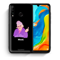 Thumbnail for Θήκη Huawei P30 Lite Grandma Mood Black από τη Smartfits με σχέδιο στο πίσω μέρος και μαύρο περίβλημα | Huawei P30 Lite Grandma Mood Black case with colorful back and black bezels