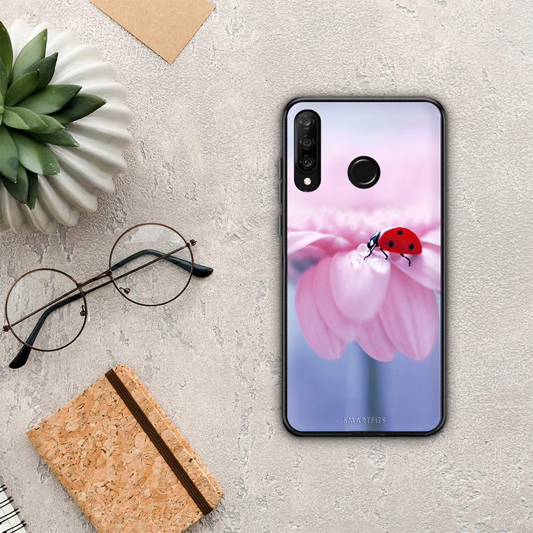 Ladybug Flower - Huawei P30 Lite case