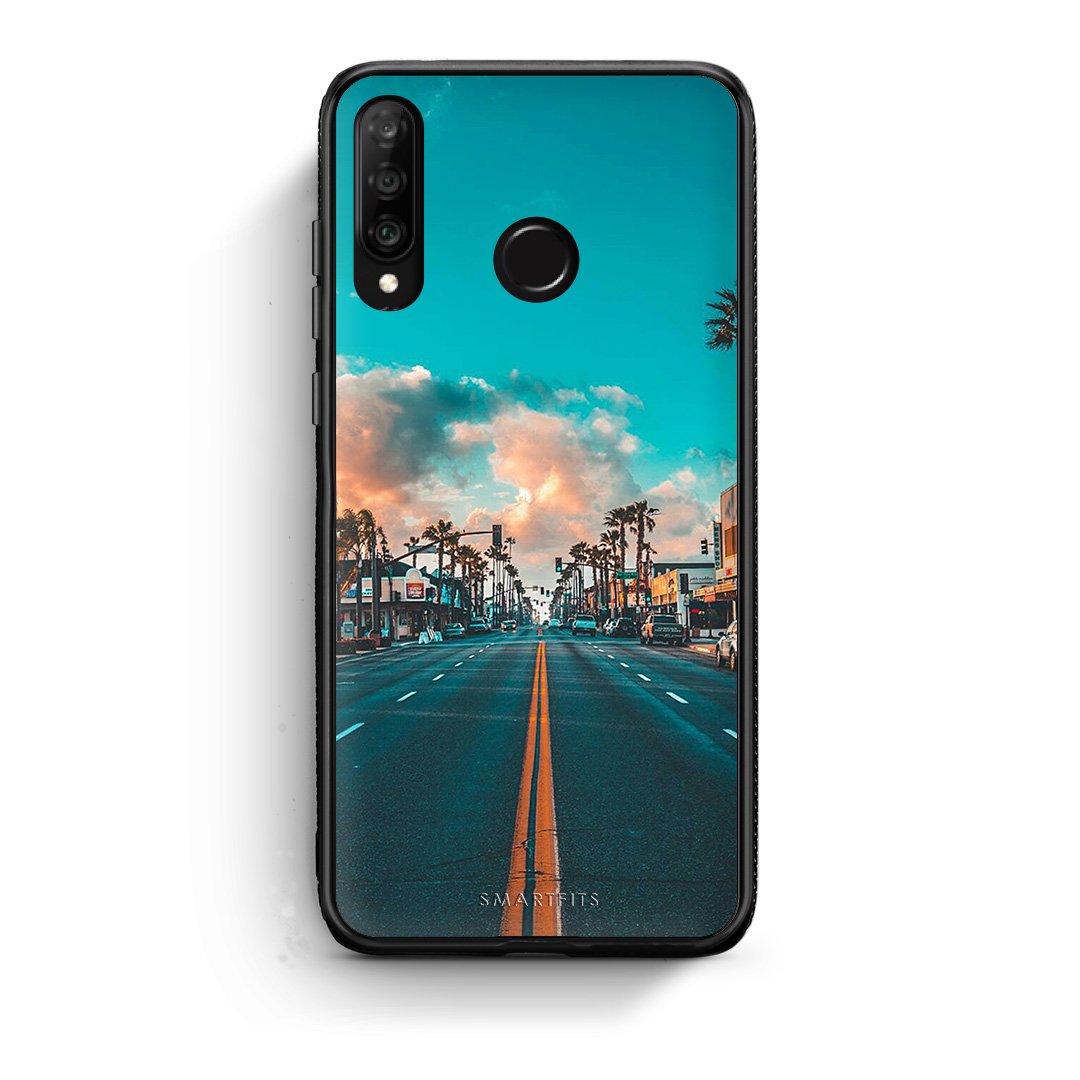4 - Huawei P30 Lite City Landscape case, cover, bumper