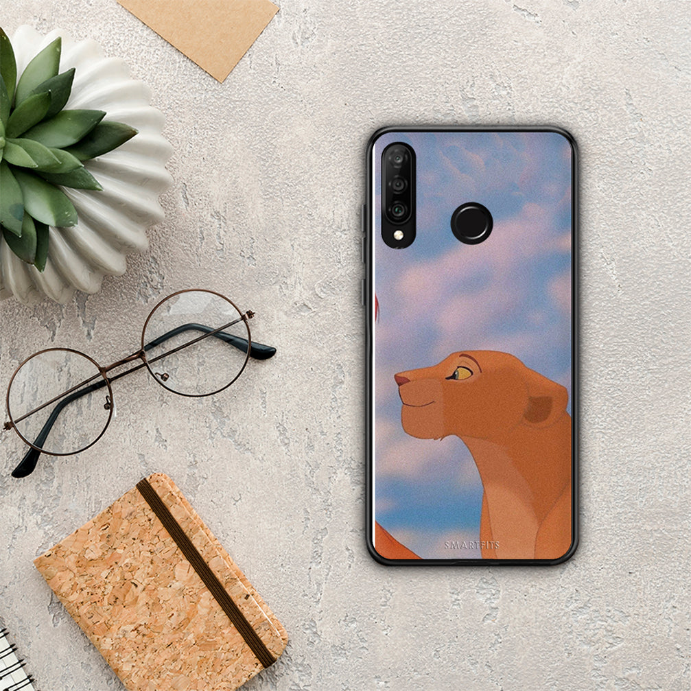 Lion Love 2 - Huawei P30 Lite case