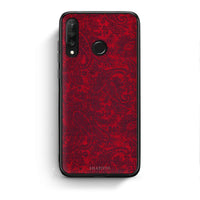 Thumbnail for Huawei P30 Lite Paisley Cashmere θήκη από τη Smartfits με σχέδιο στο πίσω μέρος και μαύρο περίβλημα | Smartphone case with colorful back and black bezels by Smartfits