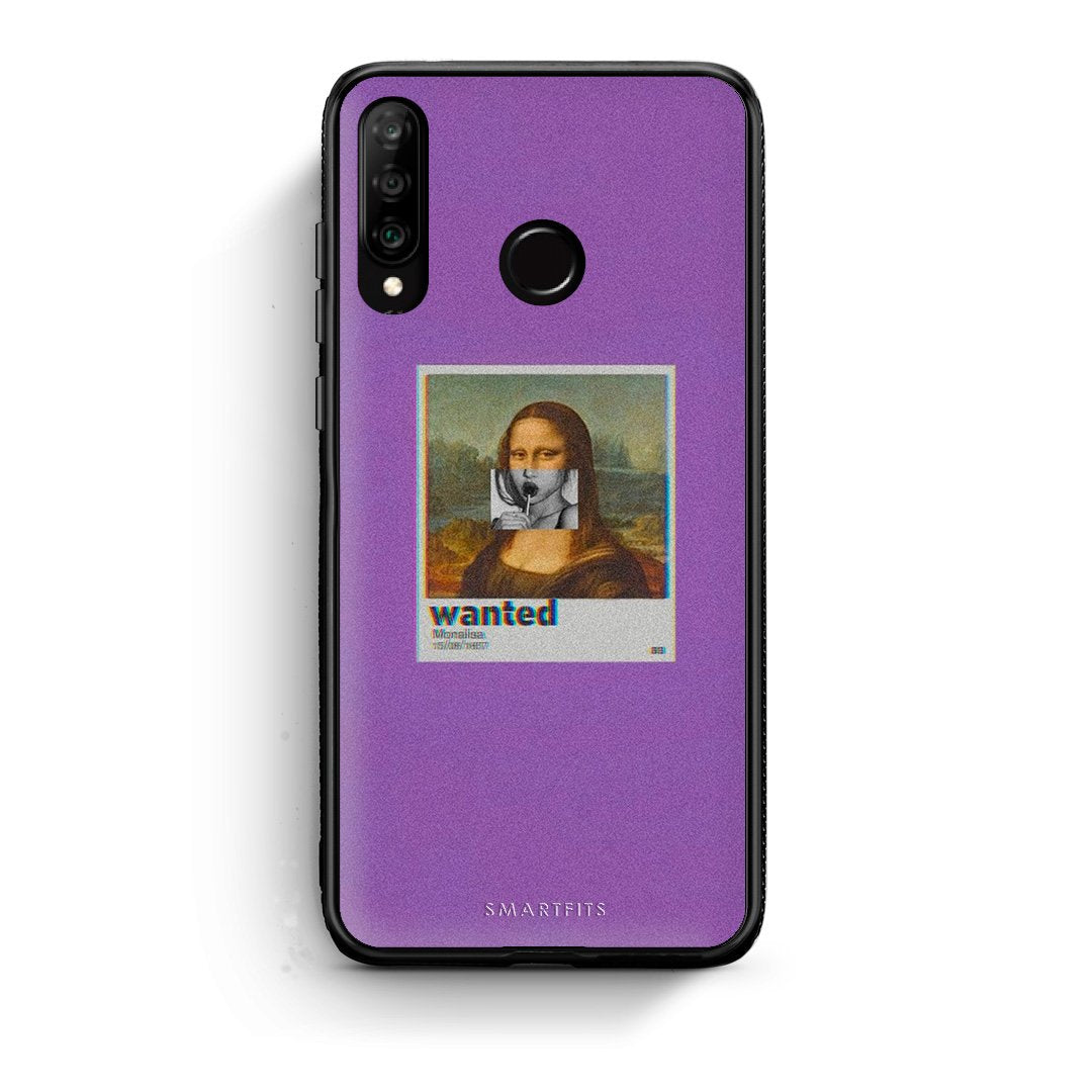 4 - Huawei P30 Lite Monalisa Popart case, cover, bumper