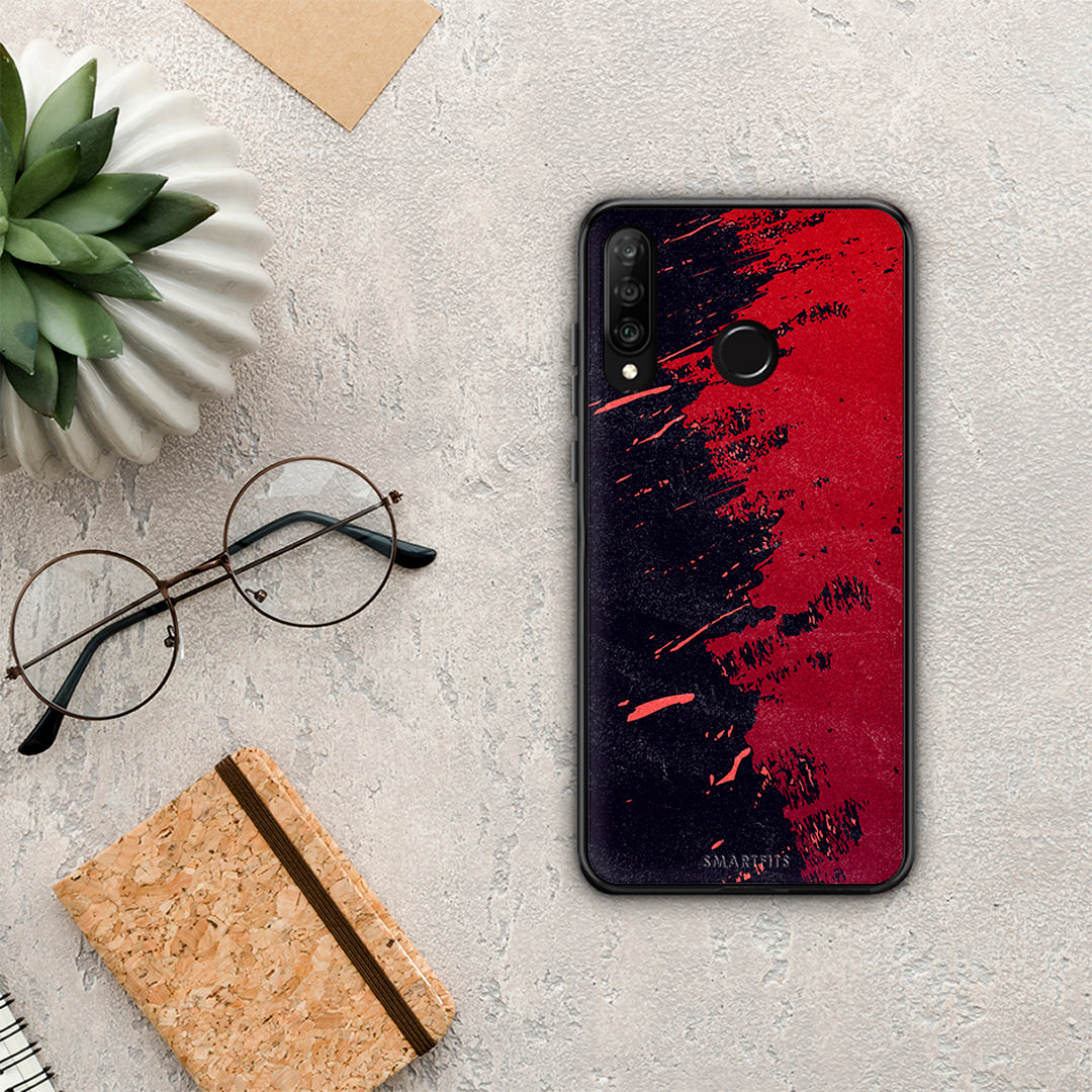 Red Paint - Huawei P30 Lite case
