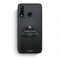 Thumbnail for Huawei P30 Lite Sensitive Content θήκη από τη Smartfits με σχέδιο στο πίσω μέρος και μαύρο περίβλημα | Smartphone case with colorful back and black bezels by Smartfits