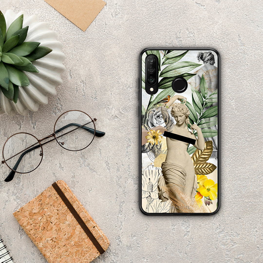 Woman Statue - Huawei P30 Lite case