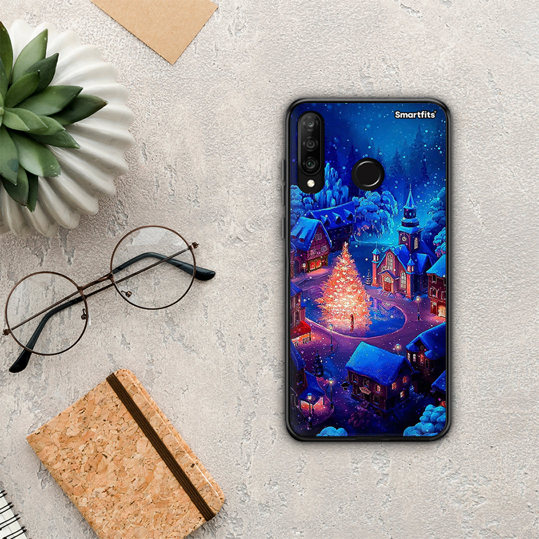 Xmas Village - Huawei P30 Lite case