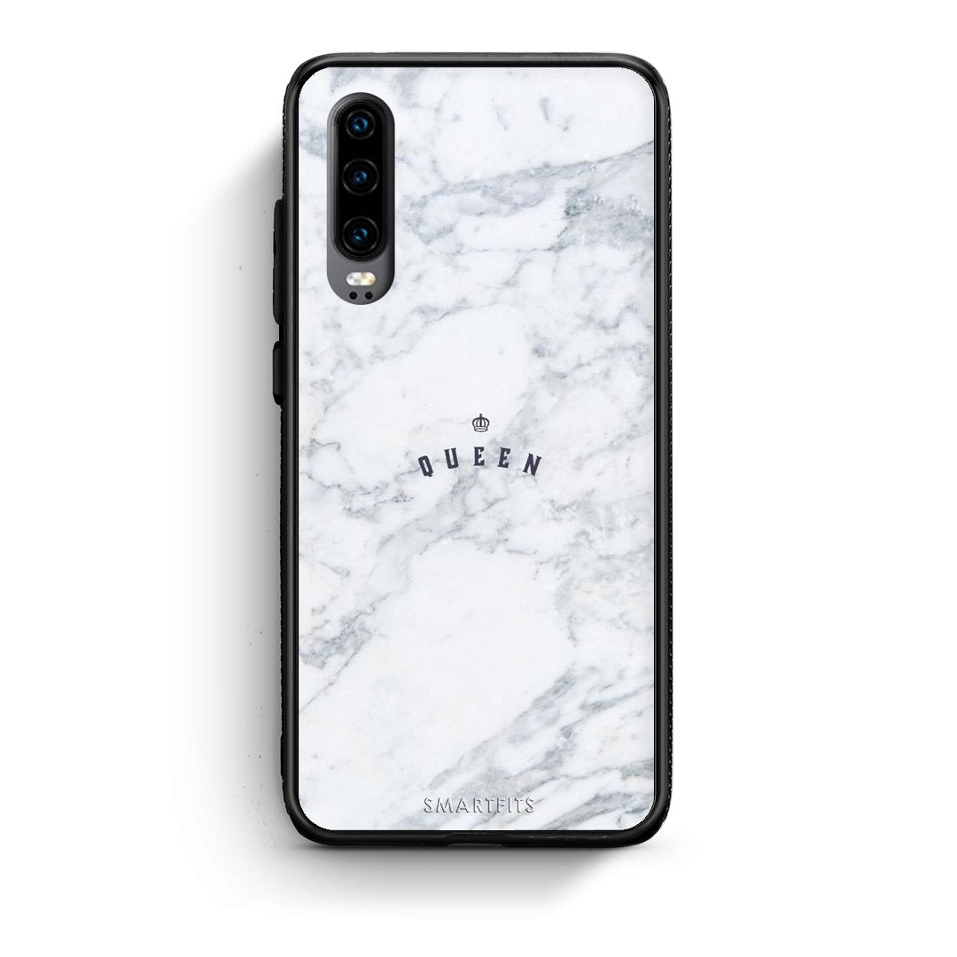 4 - Huawei P30 Queen Marble case, cover, bumper