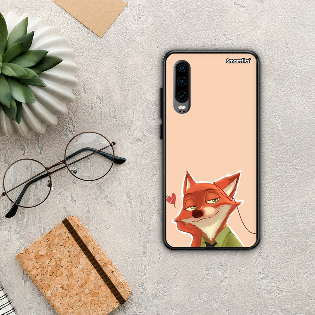 Nick Wilde and Judy Hopps Love 1 - Huawei P30 case