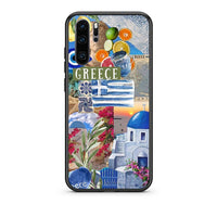 Thumbnail for Huawei P30 Pro All Greek Θήκη από τη Smartfits με σχέδιο στο πίσω μέρος και μαύρο περίβλημα | Smartphone case with colorful back and black bezels by Smartfits