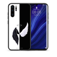 Thumbnail for Θήκη Huawei P30 Pro Angels Demons από τη Smartfits με σχέδιο στο πίσω μέρος και μαύρο περίβλημα | Huawei P30 Pro Angels Demons case with colorful back and black bezels