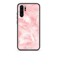 Thumbnail for 33 - Huawei P30 Pro  Pink Feather Boho case, cover, bumper