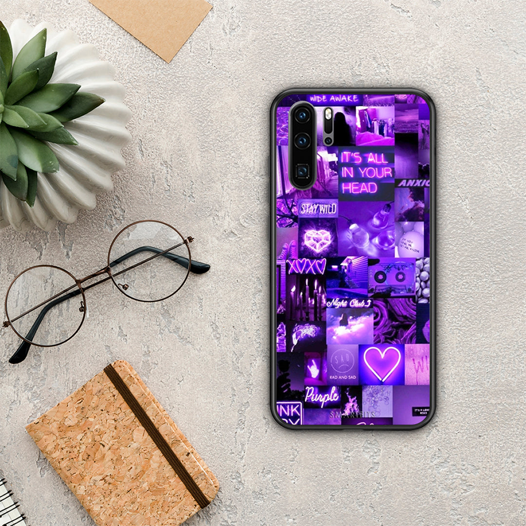 Collage Stay Wild - Huawei P30 Pro case